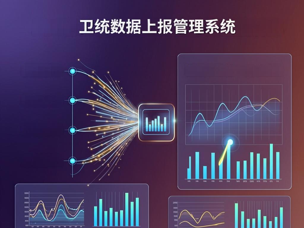 把散在四套系统的数据，拼成一张主管部门认的卫统表