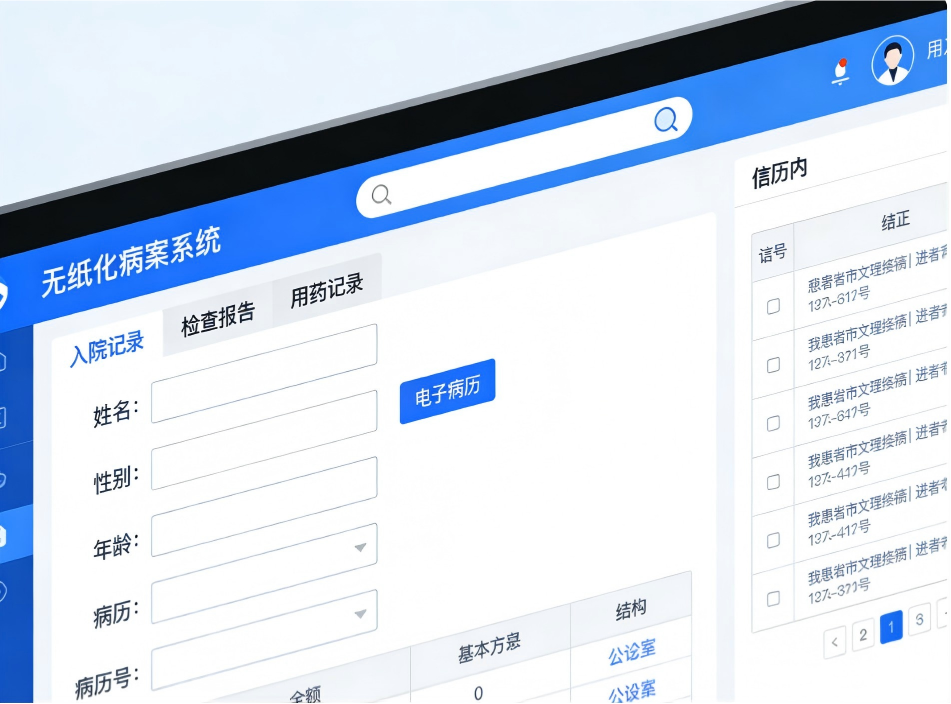 无纸化病案