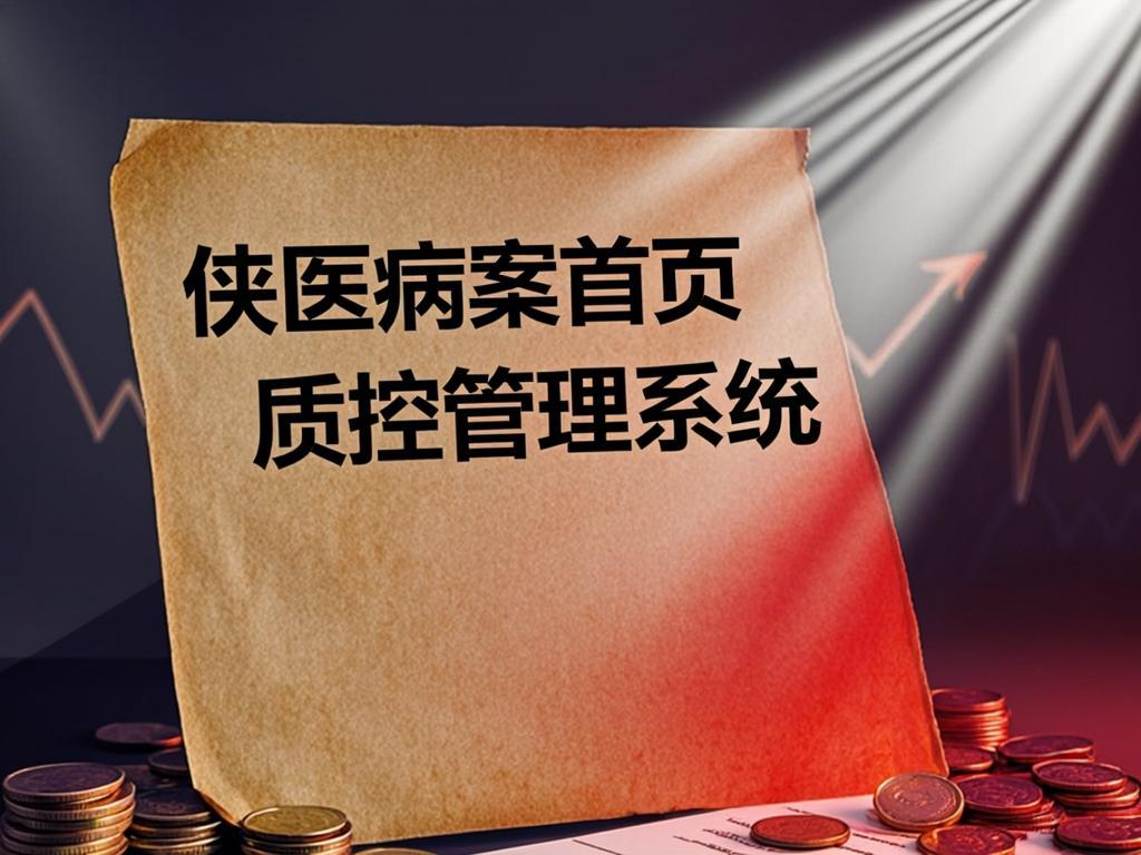 一张病案首页，就是医院的一张"收入报关单"——侠医病案首页质控管理系统