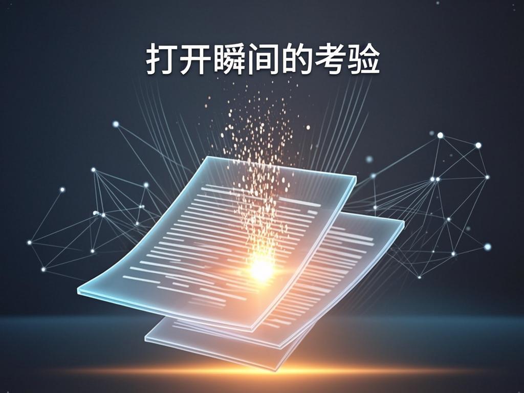 一份文档真正的考验，是被人打开的那一刻
