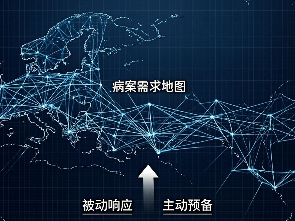 每一次预约，都在为医院绘制一张看不见的"病案需求地图"
